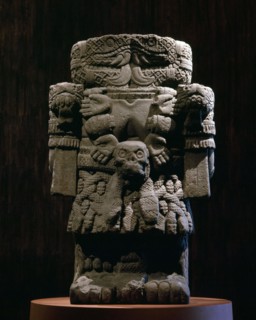 Coatlicue, the Earth Mother, creator of man and goddess of life and death