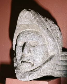 Head of an Eagle Warrior, (Eagle Knight)