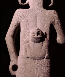 The Huastec Adolescent, believed to represent a young priest of the god Quetzalcoatl or perhaps the god himself