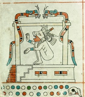 Detail of a page from the Codex Fejervary Mayer