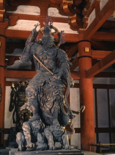 One of the twelve sacred generals in the To ji temple, Kyoto