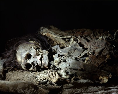 Skeleton of a man