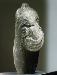 Janus headed stone mauri, resting place of the life force of Puketapu pa