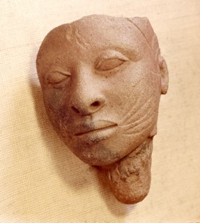 A terracotta Ife head