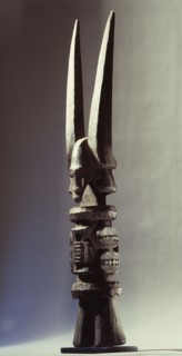 Among many Igbo and neighbouring cultures men would establish Ikenga, shrines to the power of their right hand, either to give thanks for their success and pray for more, or as a way of resisting fail...