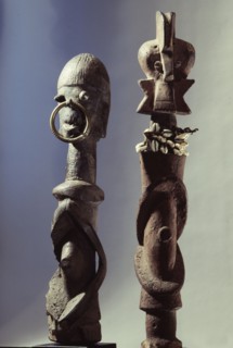 These figures are placed in fields to protect the crops