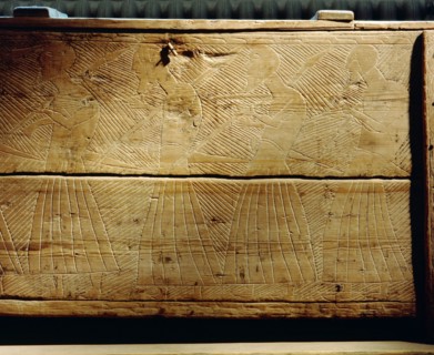 Stave church relief carving