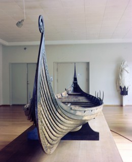 Model of the Oseberg Ship