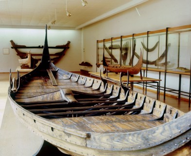 Model of the Oseberg Ship