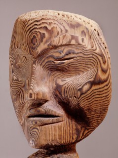 Grave effigy, possibly intended as a portrait of the deceased