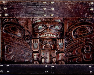 Telescope box used to store family treasures