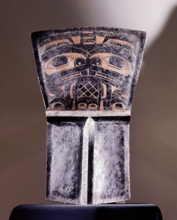 Copper plaques served as a unit of wealth and generally assumed the value of the number of blankets given away at the potlatch where they were exhibited