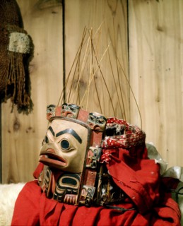 Mask/headdress from the Treasure House of Gitanmaks village