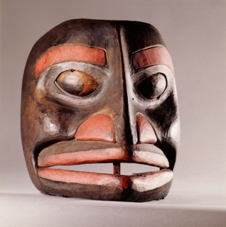 Mask with moveable eyes