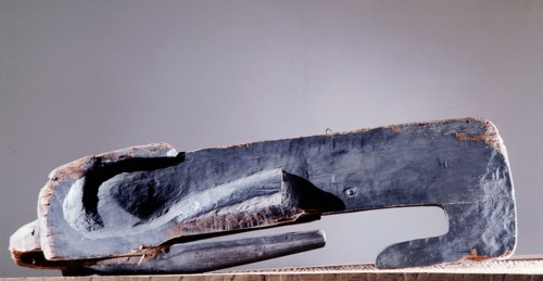 Mask used in the Hamatsa dances of the Kwakiutl Shamans Society Cannibal dance series