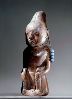 One subgroup of the Kwakiutl living at Quatsino (NW Vancouver Island) practised skull deformation as shown in this carving