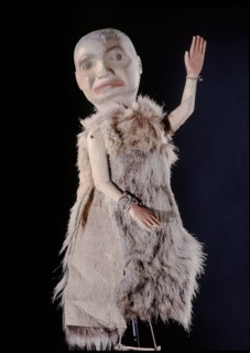 Puppet used in dance performances and curing ceremonies