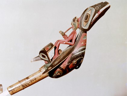 Shamans or chiefs rattle
