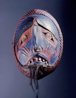 Mask used in the Hamatsa dance of the Kwakiutl Cannibal dance series