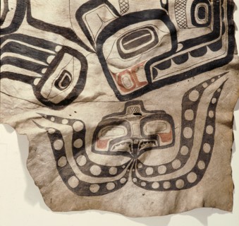 Detail of a shamans robe or blanket