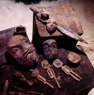 A shamans burial