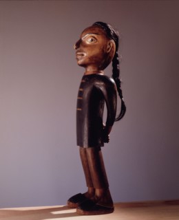 Carving of a Chinese seaman