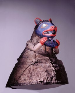 Headdress representing a squirrel