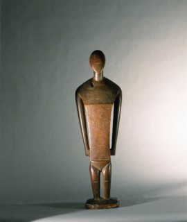Statue believed to represent the Nukuoro goddess, Sope