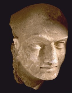 Head of an ascetic