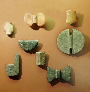 Bannerstones, spear  thrower weights