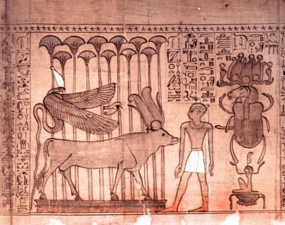 Vignette from the Book of the Dead of Tanafer