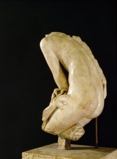 Marble statue of Leda and the swan from the Capitoline Hill