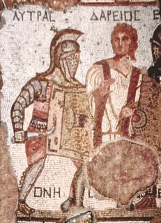 Mosaic from the House of the Gladiators