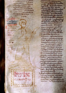 A page from a Mozarabic Biblia Hispalense, folio 161