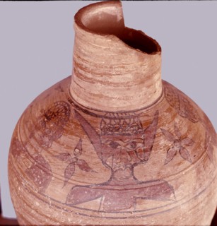 Decorated Meroitic pot from Faras