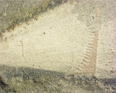 Petroglyph depicting a ship