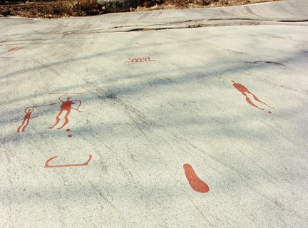 Vitlycke is one of the largest surfaces of rock carvings in the whole of Scandinavia