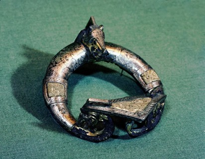 Niello brooch