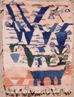 Tapestry, 1958, by Shehata Hamza (born 1948)