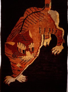 A tiger rug