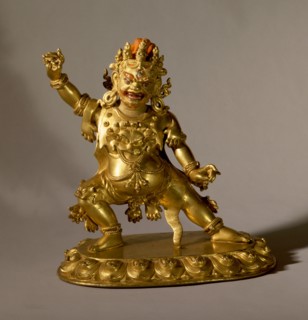 A statue of Candavajrapani