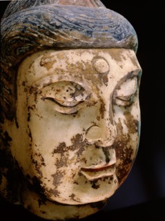Unidentified polychrome head