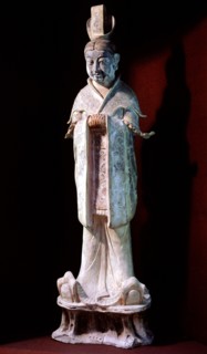 Model of a Tang dynasty courtier