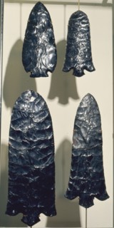 Obsidian knives