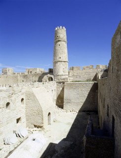 The watch tower of the Ribat of Monastir