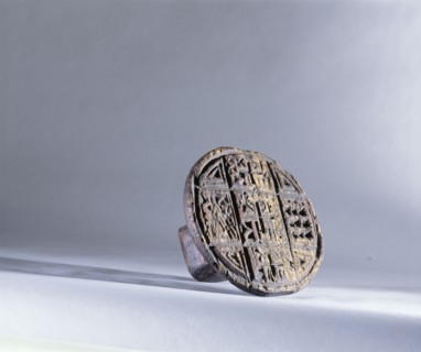 A bread stamp of the kind that was used to mark all loaves sold publicly in Constantinople