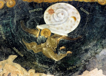 The Parecclesion of the Kariye Djami has extensive fresco paintings concerned with the themes of the Last Judgement and the Resurrection