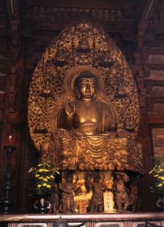 Statue of the Yakushi Nyorai or Buddha of Medicine and Healing