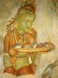 Sigiriya (The Lions rock) is an ancient rock fortress and palace ruin in the Matale district of Sri Lanka