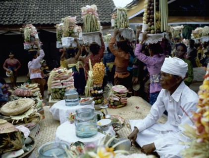 The Galungan festival